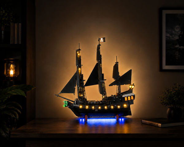 LED Light Kit for LEGO® Captain Jack Sparrow’s Pirate Ship 10365