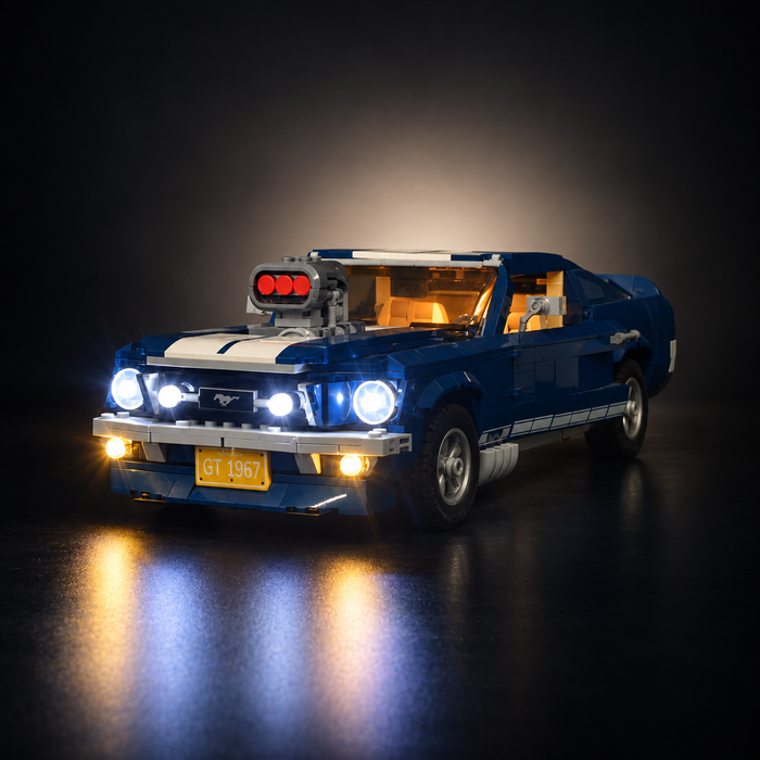 Light Kit Compatible with LEGO® Ford Mustang Set 10265