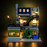 Light Kit Compatible with LEGO® Creator Expert Parisian Restaurant Set 10243