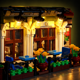 Light Kit Compatible with LEGO® Creator Expert Parisian Restaurant Set 10243