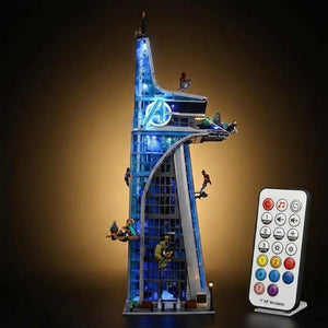 Light Kit Compatible with LEGO® Marvel Avengers™ Tower Set 76269