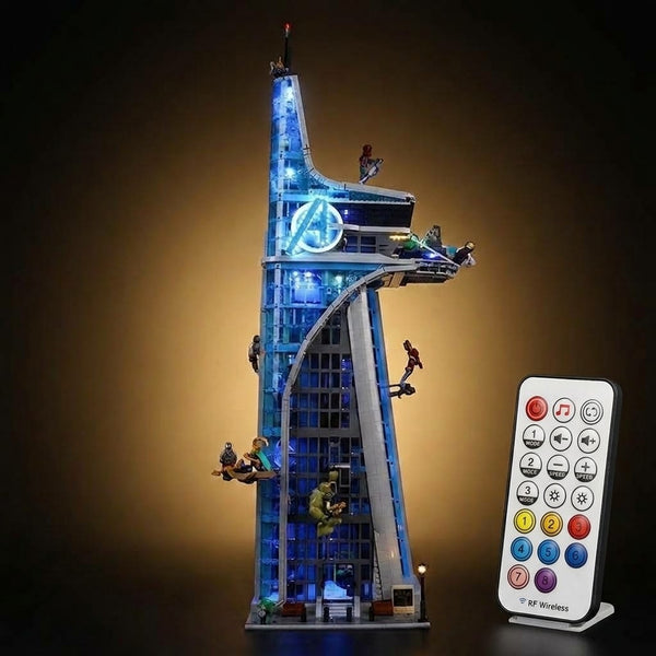 Light Kit Compatible with LEGO® Marvel Avengers™ Tower Set 76269