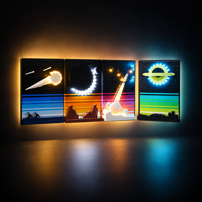 Light Kit Compatible with LEGO® Tales of the Space Age Set 21340