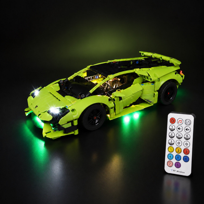 Light Kit Compatible with LEGO® Lamborghini Huracan Tecnica Set 42161