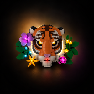 Light Kit Compatible with LEGO® The Fauna Collection Tiger Set 31217