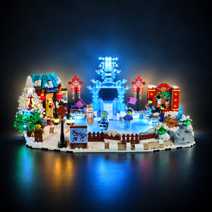 Light Kit Compatible with LEGO® Lunar New Year Ice Festival Set 80109