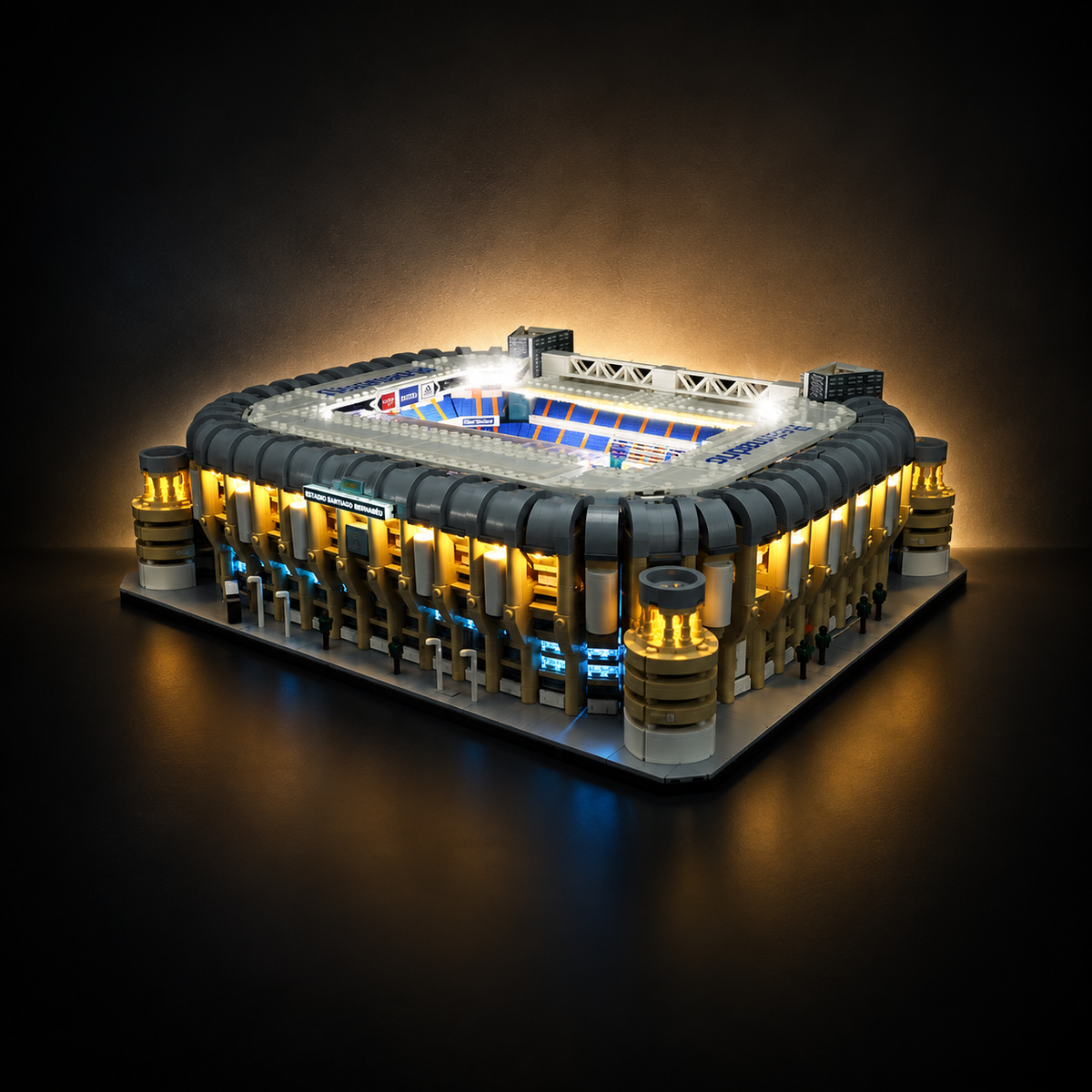 Light Kit Compatible with LEGO® Real Madrid Santiago Bernabéu Stadium Set 10299