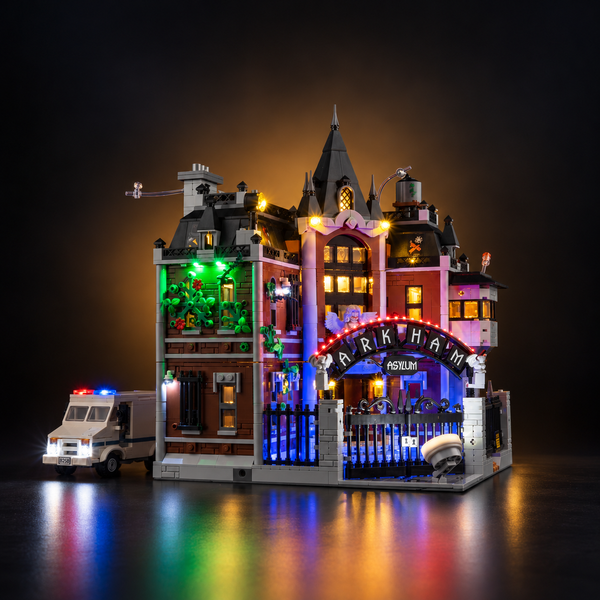 Light Kit Compatible with LEGO® Batman™ Arkham Asylum Set 76300