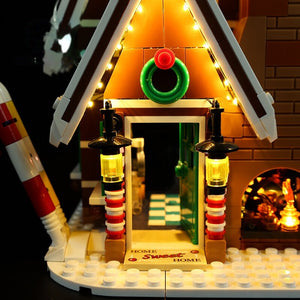 Light Kit Compatible with LEGO® Gingerbread House Set 10267
