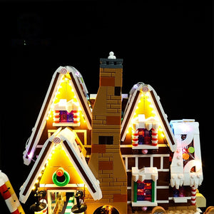 Light Kit Compatible with LEGO® Gingerbread House Set 10267