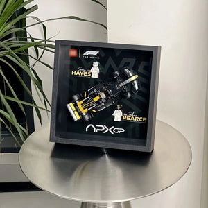 LEGO® Car Display Cases – F1, Supercars & Speed Champions Wall Frames(77252 - 77257) - brickzonehub