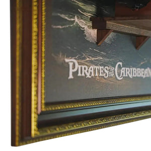 Wall Display Frame Compatible with LEGO® Icons Captain Jack Sparrow's Pirate Ship 10365