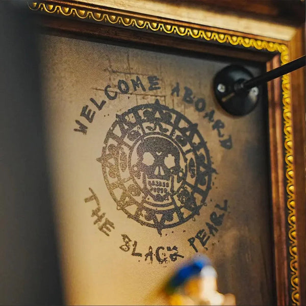 Wall Display Frame Compatible with LEGO® Icons Captain Jack Sparrow's Pirate Ship 10365