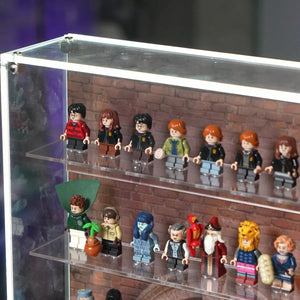 124 LEGO® Harry Potter™ Minifigures Wall Display Case