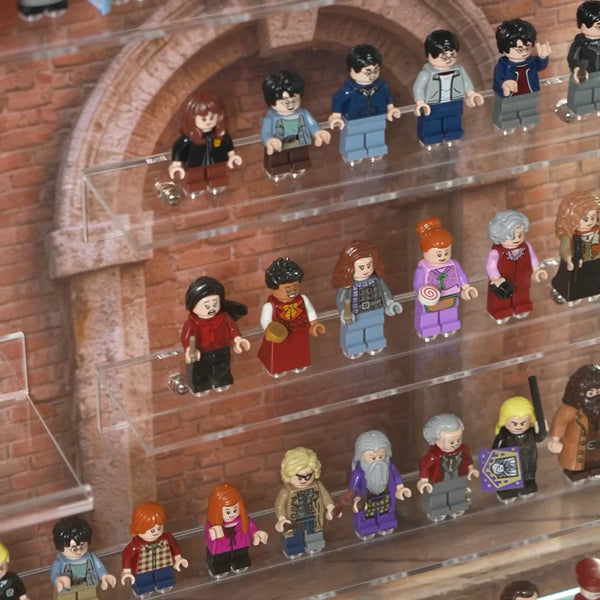 124 LEGO® Harry Potter™ Minifigures Wall Display Case