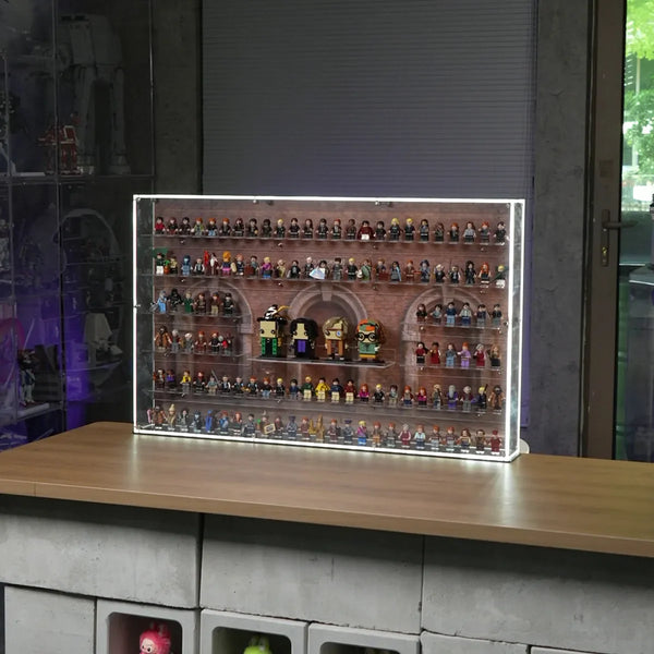 124 LEGO® Harry Potter™ Minifigures Wall Display Case