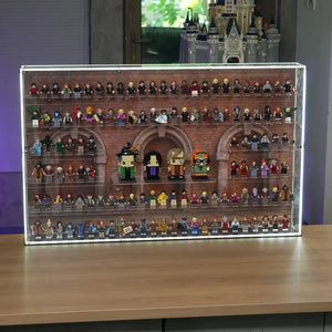 124 LEGO® Harry Potter™ Minifigures Wall Display Case