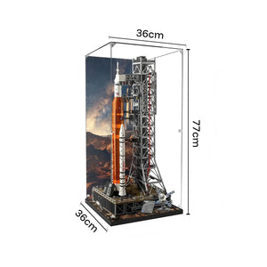 LEGO® NASA Artemis Space Launch System Acrylic Display Case 10341