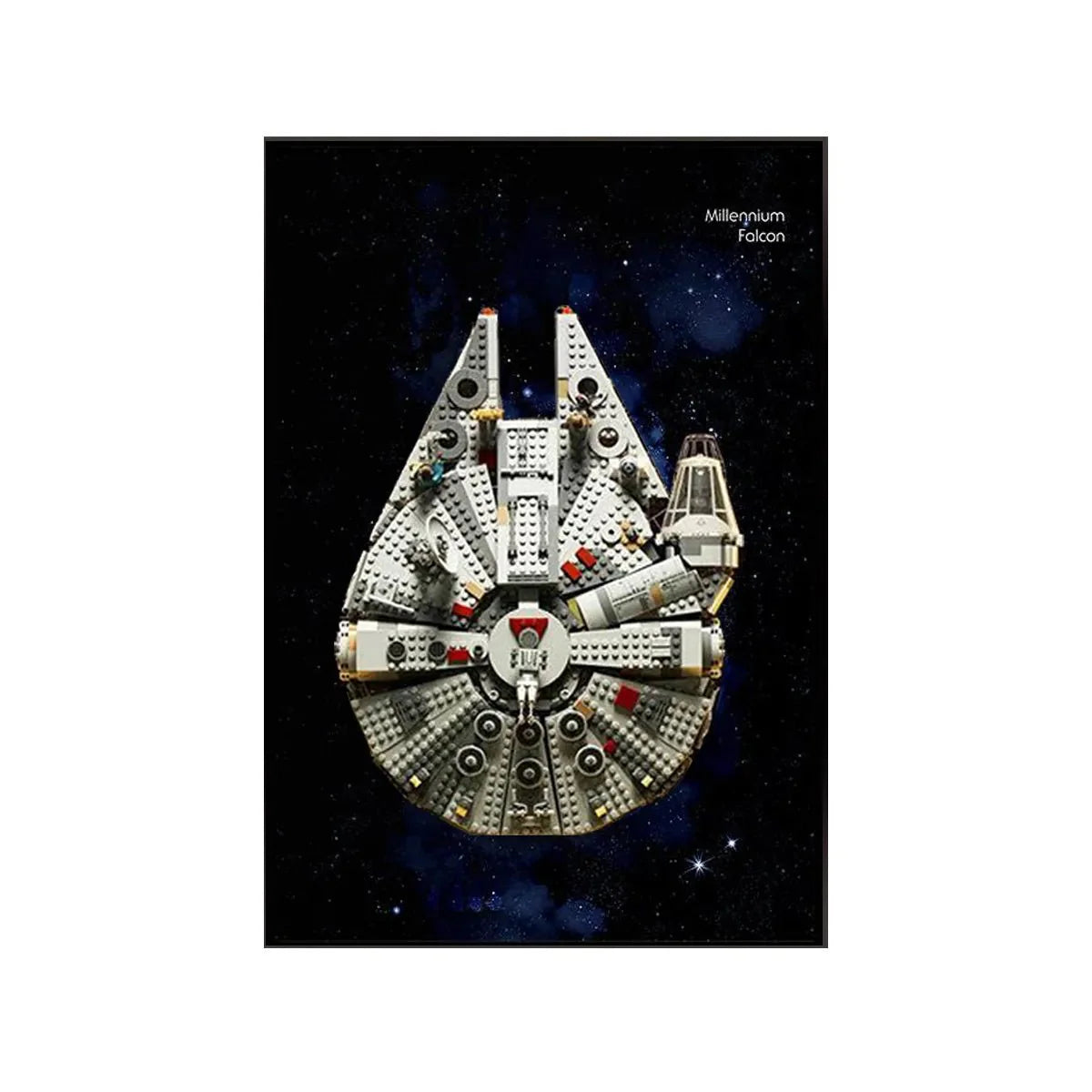 LEGO® Star Wars™ Millennium Falcon™ Wall Display Frame 75257 - brkox