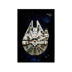 LEGO® Star Wars™ Millennium Falcon™ Wall Display Frame 75257 - brkox