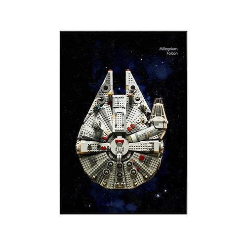 LEGO® Star Wars™ Millennium Falcon™ Wall Display Frame 75257 - brkox
