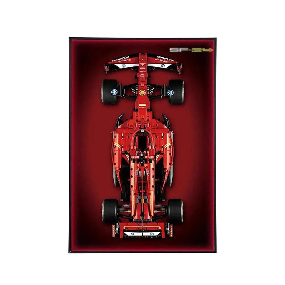 Premium Acrylic Wall Display Frame for LEGO® Ferrari F1 SF - 24 42207 - brickzonehub