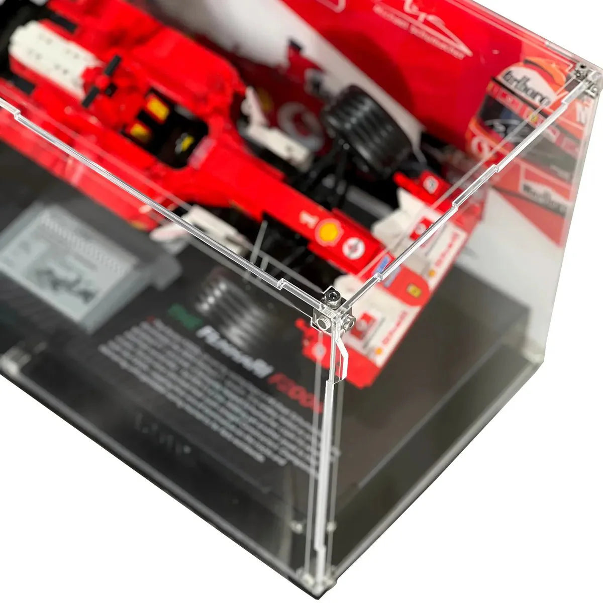 Premium Display Case Compatible with LEGO® Ferrari F2004 & Michael Schumacher 11375