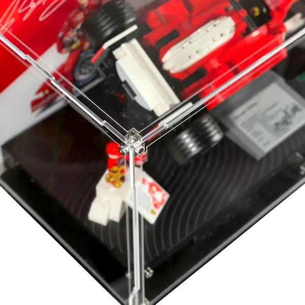 Premium Display Case Compatible with LEGO® Ferrari F2004 & Michael Schumacher 11375