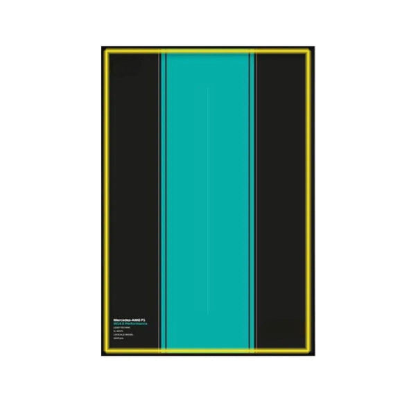 Premium Wall Display for LEGO® Mercedes-AMG F1 42171 Style C
