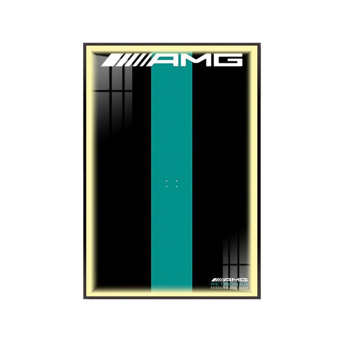 Wall Display Frame for LEGO® Technic™ Mercedes-AMG F1 W14 E Performance 42171 - View 3 - brkox