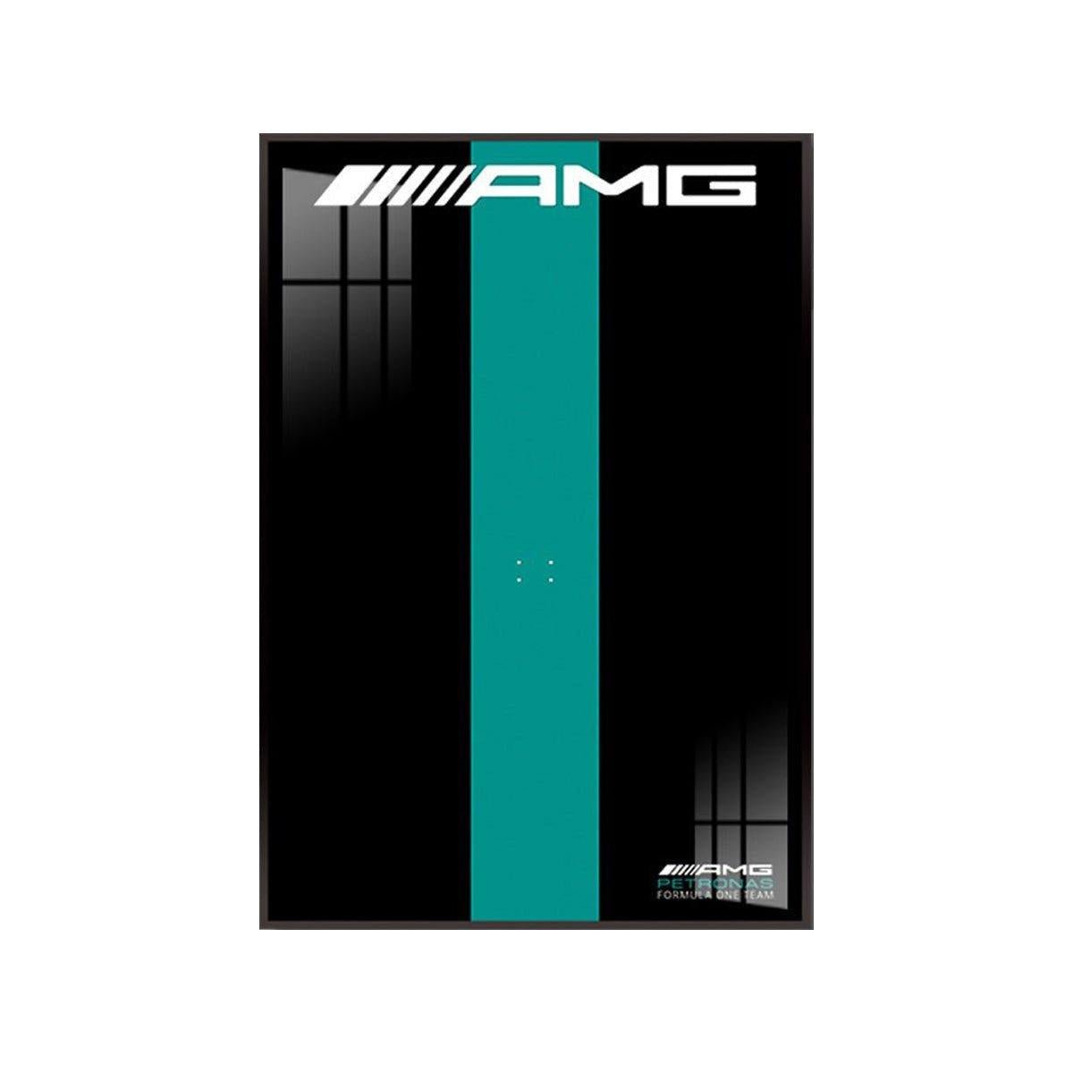 Wall Display Frame for LEGO® Technic™ Mercedes-AMG F1 W14 E Performance 42171 - View 2 - brkox
