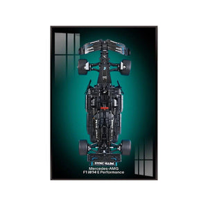 Premium Wall Display for LEGO® Mercedes - AMG F1 42171 - brickzonehub