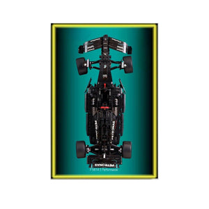 Premium Wall Display for LEGO® Mercedes - AMG F1 42171 Style C - brickzonehub