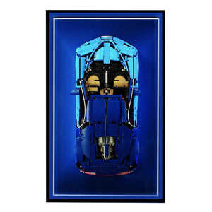 Premium Wall Display Frame for LEGO® 42083 Bugatti Chiron - brickzonehub