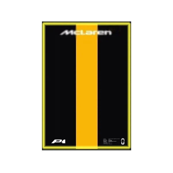 Premium Wall Display Frame for LEGO® 42172 McLaren P1 - brickzonehub