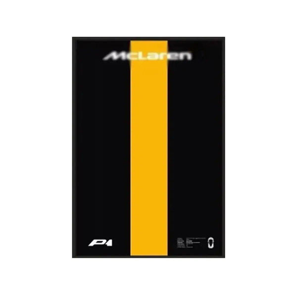 Premium Wall Display Frame for LEGO® 42172 McLaren P1 - brickzonehub