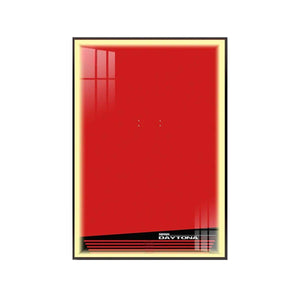 Premium Wall Display Frame for LEGO® Technic™ Ferrari Daytona SP3 42143 - brickzonehub