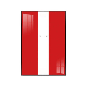 Premium Wall Display Frame for LEGO® Technic™ Ferrari Daytona SP3 42143 - brickzonehub