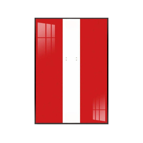 Premium Wall Display Frame for LEGO® Technic™ Ferrari Daytona SP3 42143 - brickzonehub