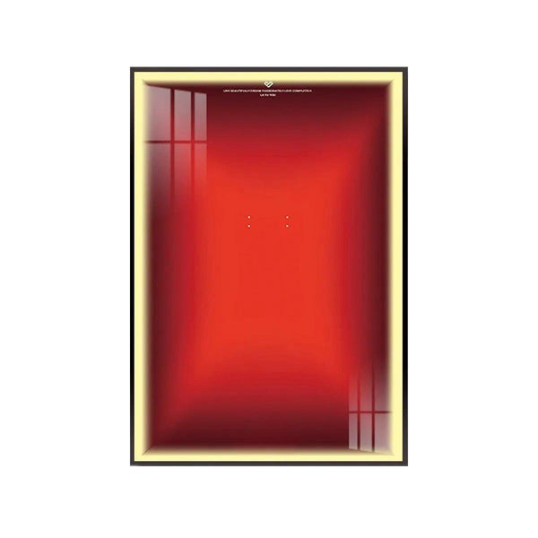 Premium Wall Display Frame for LEGO® Technic™ Ferrari Daytona SP3 42143 - brickzonehub