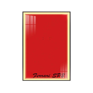 Premium Wall Display Frame for LEGO® Technic™ Ferrari Daytona SP3 42143 - brickzonehub