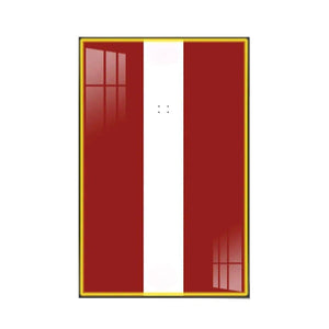 Premium Wall Mount Display Frame for LEGO® Technic™ Ferrari 488 GTE 42125 - brickzonehub
