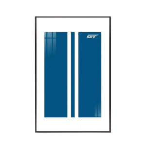Premium Wall Mount Display Frame for LEGO® Technic™ Ford GT 42154 - brickzonehub