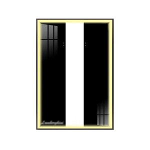 Premium Wall Mount Display Frame for LEGO® Technic™ Lamborghini Sian 42115 - brickzonehub