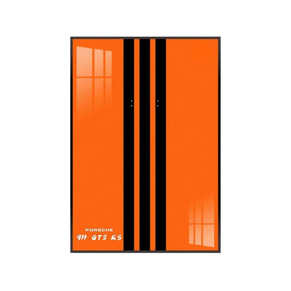 Premium Wall Mount Display Frame for LEGO® Technic™ Porsche 911 GT3 RS 42056 - brickzonehub