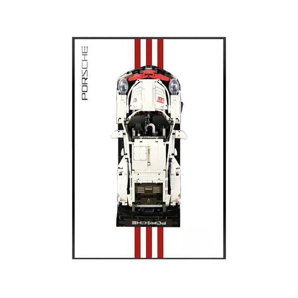 Premium Wall Mount Display Frame for LEGO® Technic™ Porsche 911 RSR s
