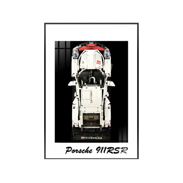 Premium Wall Mount Display Frame for LEGO® Technic™ Porsche 911 RSR s