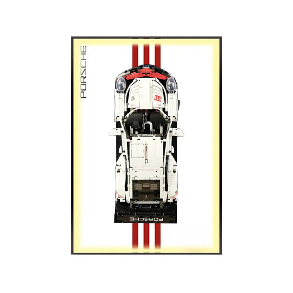 Premium Wall Mount Display Frame for LEGO® Technic™ Porsche 911 RSR s