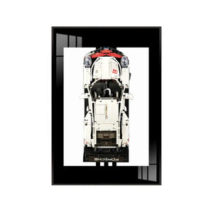 Premium Wall Mount Display Frame for LEGO® Technic™ Porsche 911 RSR s