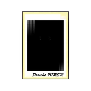 Premium Wall Mount Display Frame for LEGO® Technic™ Porsche 911 RSR 42096 - brickzonehub